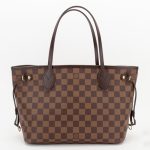 Louis Vuitton N51109 Neverfull PM Shoulder Bag Damier Ebene Canvas - Image 2