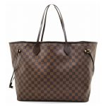 Louis Vuitton N51106 Neverfull GM Shoulder Bag Damier Ebene Canvas - Image 3