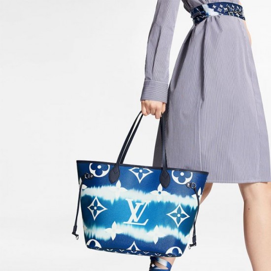 35A22A68-1971-9F8B-FC30-84871D2DDDE2.jpg Louis Vuitton Monogram Escal Neverfull MM M45128 - Image 1