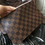 Louis Vuitton N41603 Neverfull MM Shoulder Bag Damier Ebene Canvas - Image 8