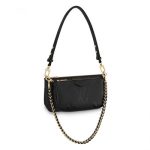 Louis Vuitton Multi Pochette Accessoires Cream M46568 Black M80399 - Image 4