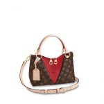 Louis Vuitton V Tote BB Black M43976 Red M43966 Pink M43967 - Image 3