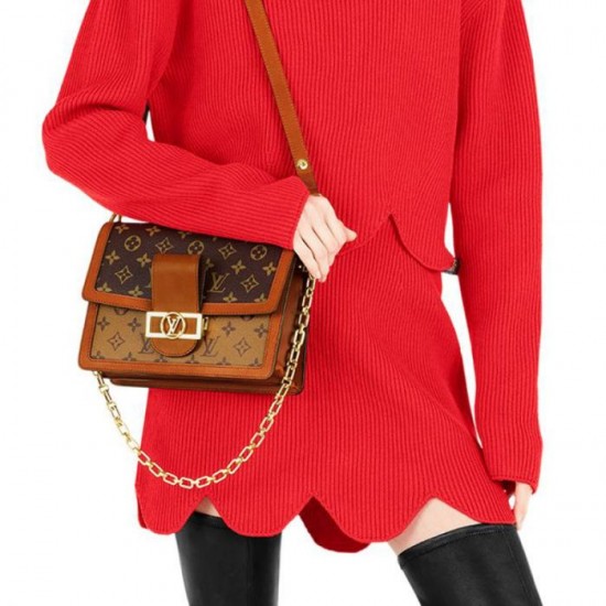 B8561C0F-BD44-8D87-3EDC-A9E248BCCBEC.jpg Louis Vuitton M44391 Dauphine MM - Image 1