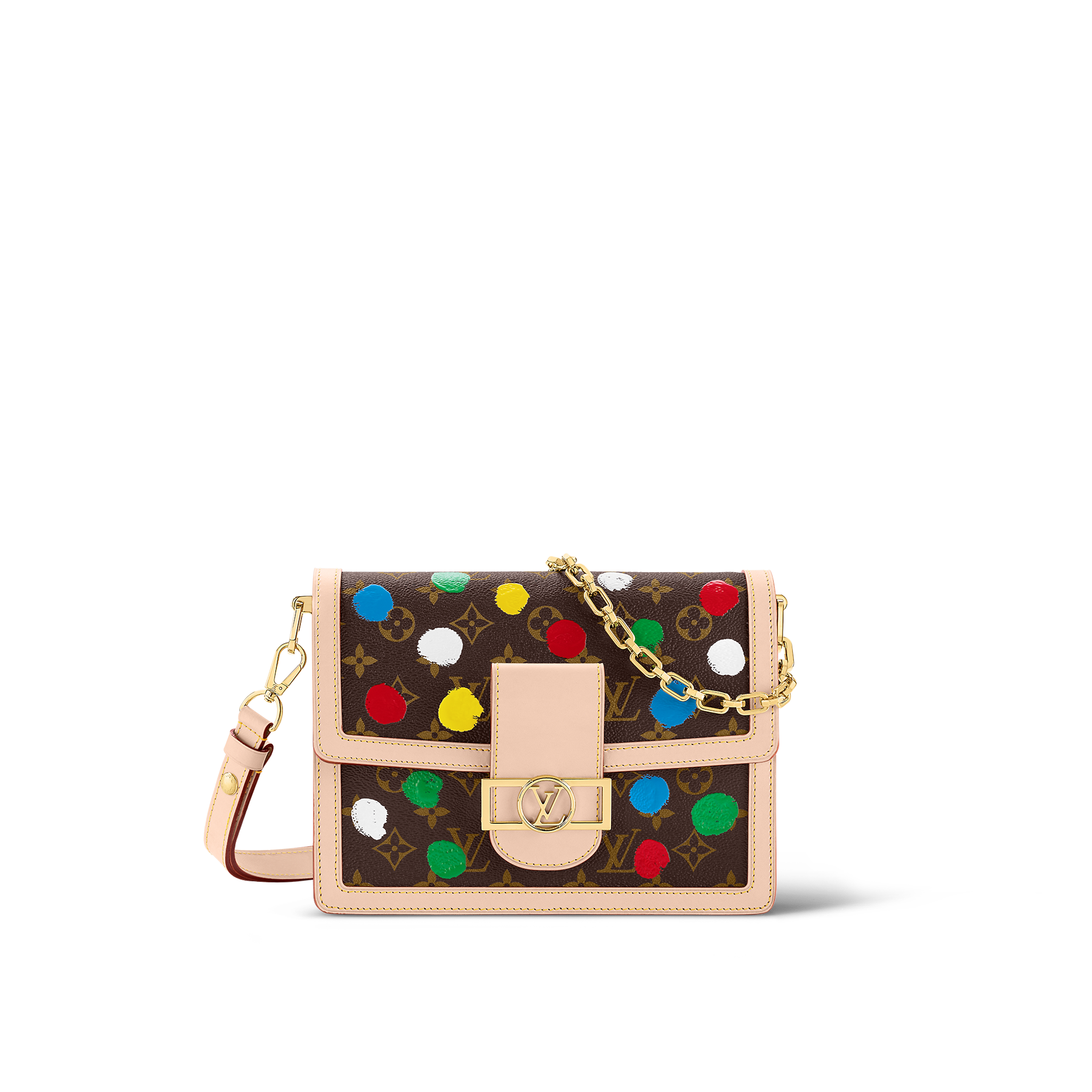 d83d6a56a2a59c43adc42c77436971d7.png Louis Vuitton M46432 LV x YK Dauphine MM - Image 1