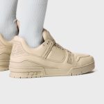 Louis Vuitton LV Trainer Sneaker Calf leather Beige 1AC5BR - Image 5