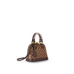 Louis Vuitton Damier Ebene coated canvas N40447 Braided Alma BB - Image 6