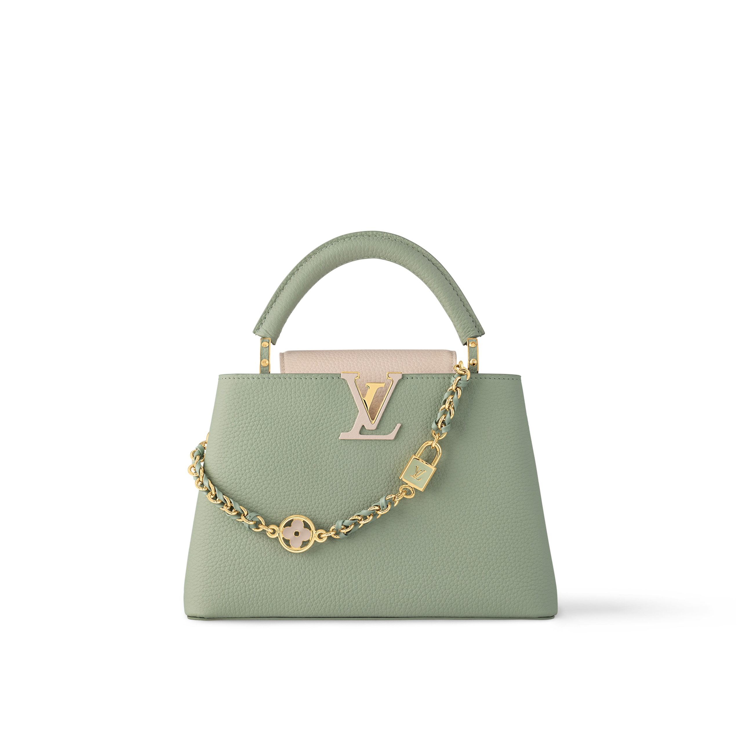 louis-vuitton-capucines-bb-M24471_PM2_Front_20view.jpg Louis Vuitton M24471 Capucines BB Jade Green - Image 1