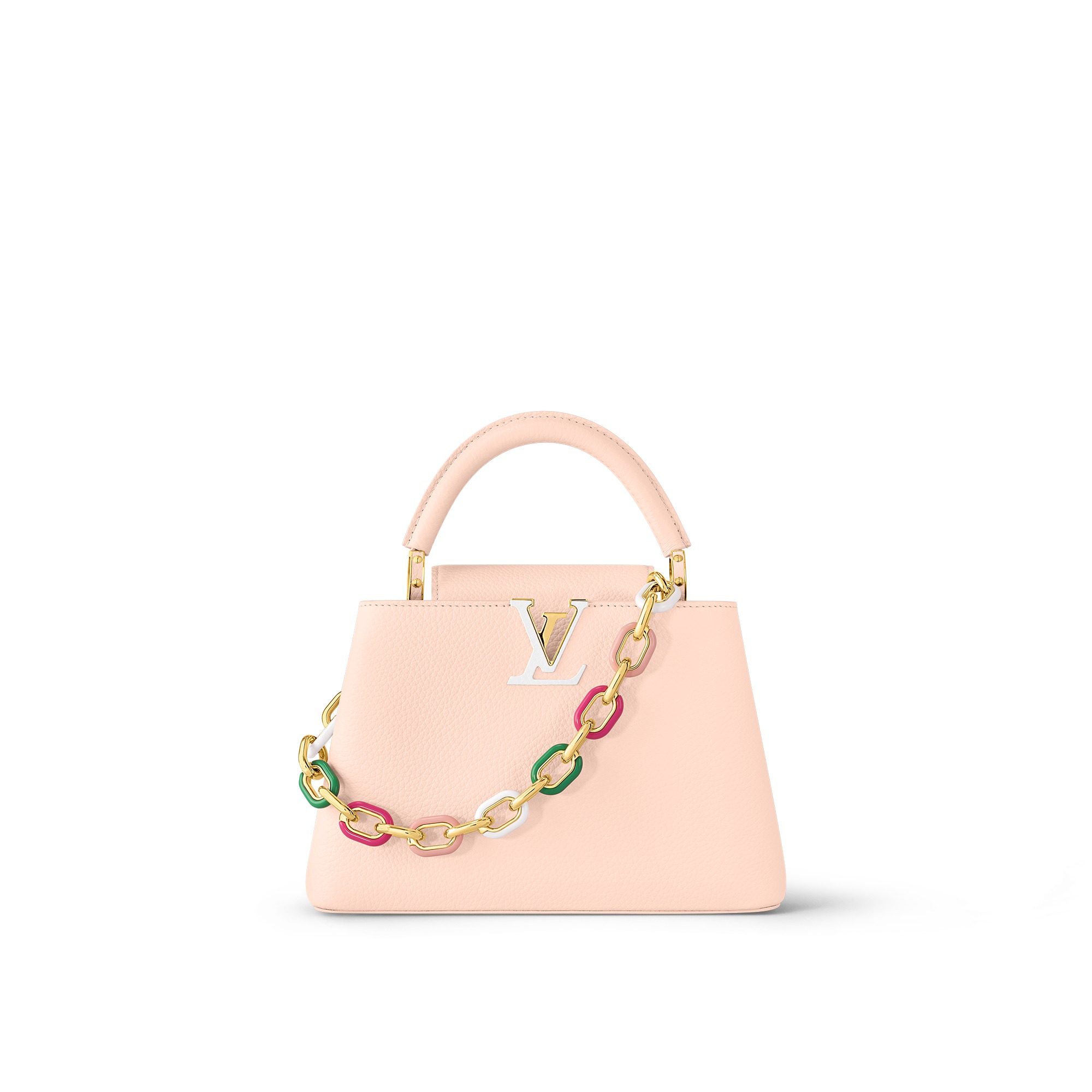 louis-vuitton-capucines-bb-bag-capucines-handbags-M21643_PM2_Front_20view.jpg Louis Vuitton M21643 Capucines BB Bag Jasmine Pink - Image 1