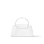 Louis Vuitton M23948 Capucines East-West MM Optic White - Image 6