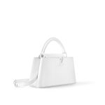 Louis Vuitton M23948 Capucines East-West MM Optic White - Image 2