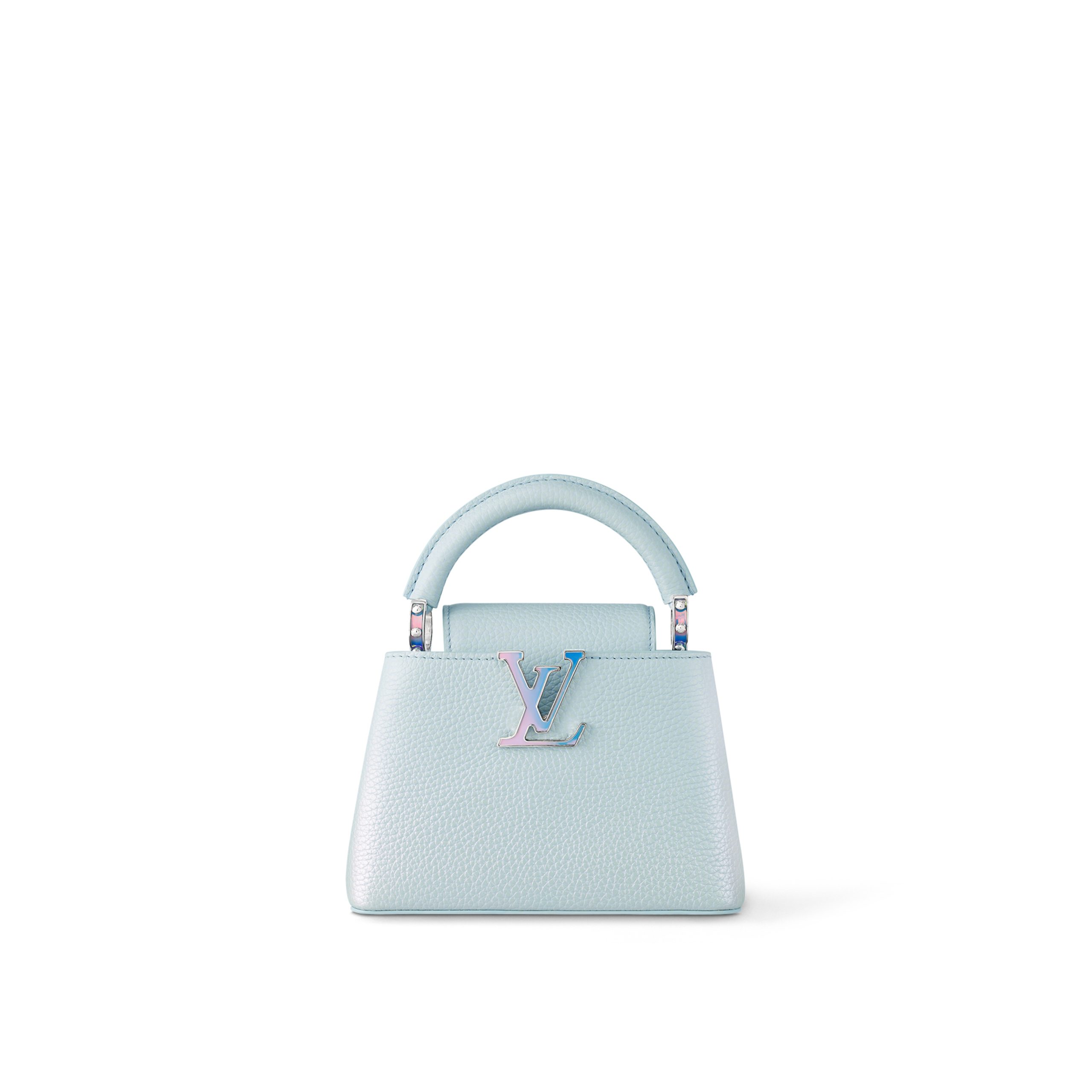 louis-vuitton-capucines-mini-capucines-handbags-M23289_PM2_Front_20view.jpg Louis Vuitton M23289 LV SKI Capucines Mini Blue Glacier - Image 1