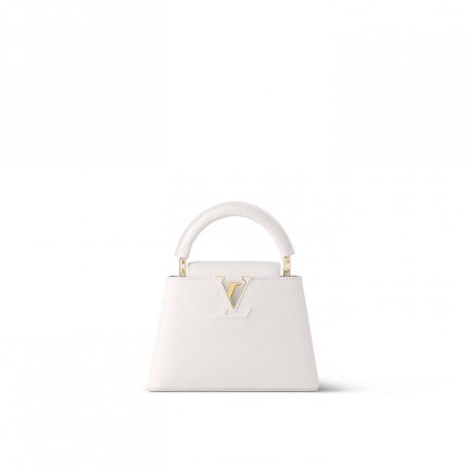 Louis Vuitton Capucines MINI White M23456 Black M56669 Orange M22863