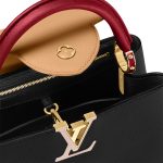 Louis Vuitton M20704 Capucines MM Noir Rubis - Image 7