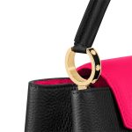 Louis Vuitton M59882 Capucines MM Black Rose Berlingot - Image 3