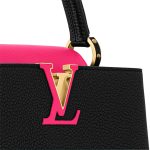 Louis Vuitton M59882 Capucines MM Black Rose Berlingot - Image 7