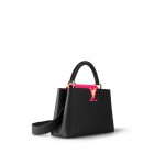 Louis Vuitton M59882 Capucines MM Black Rose Berlingot - Image 4