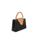 Louis Vuitton M59466 Capucines PM Black Gold Arizona - Image 4