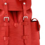 Louis Vuitton Christopher MM M23764 Vermillion Red - Image 4