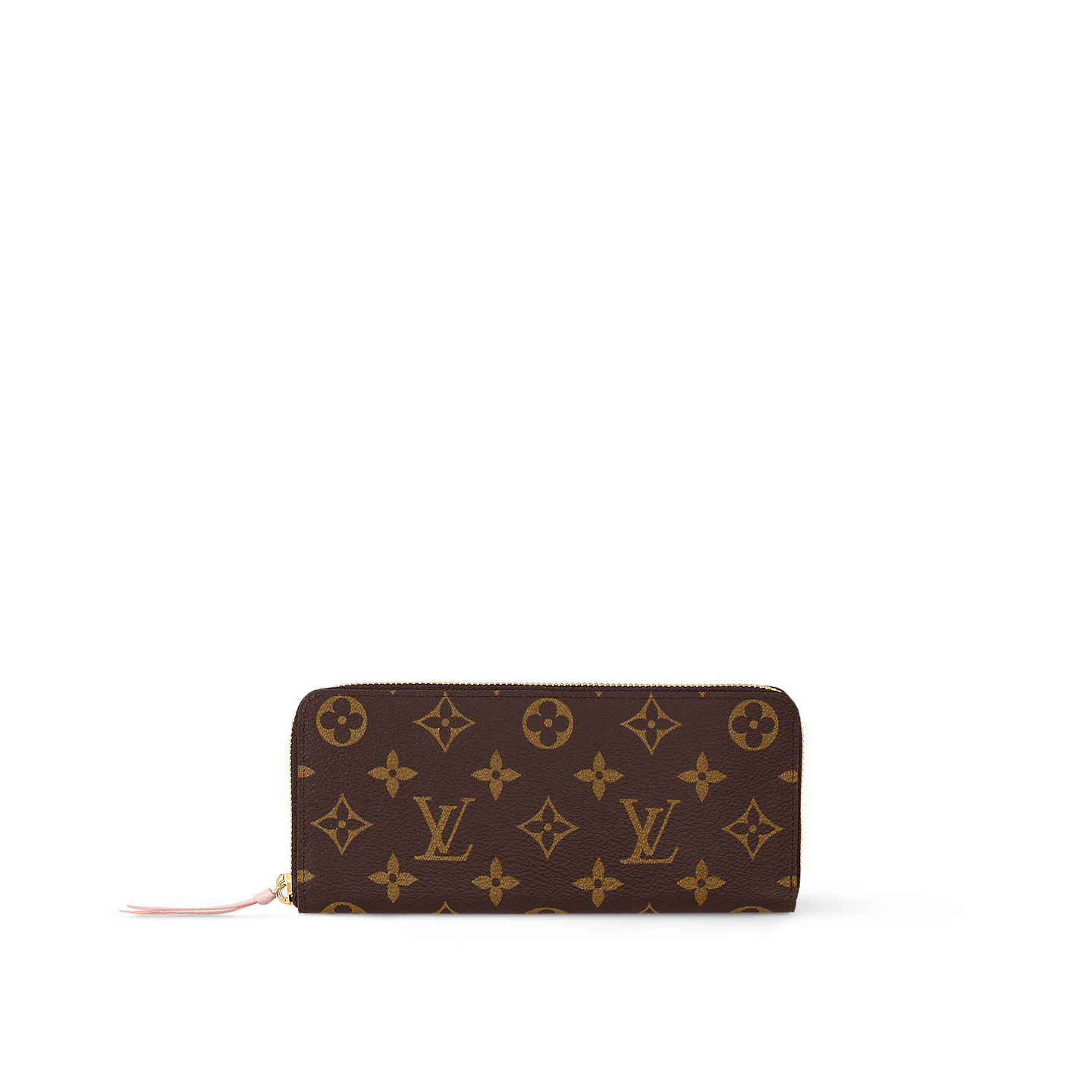 louis-vuitton-clemence-wallet-M61298_PM2_Front-view.jpg Louis Vuitton Monogram M61298 Clémence Wallet Rose Ballerine - Image 1