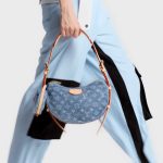 Louis Vuitton M46856 Croissant MM Denim Blue - Image 10
