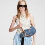 Louis Vuitton M46856 Croissant MM Denim Blue - Image 3