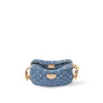 Louis Vuitton M46856 Croissant MM Denim Blue - Image 5
