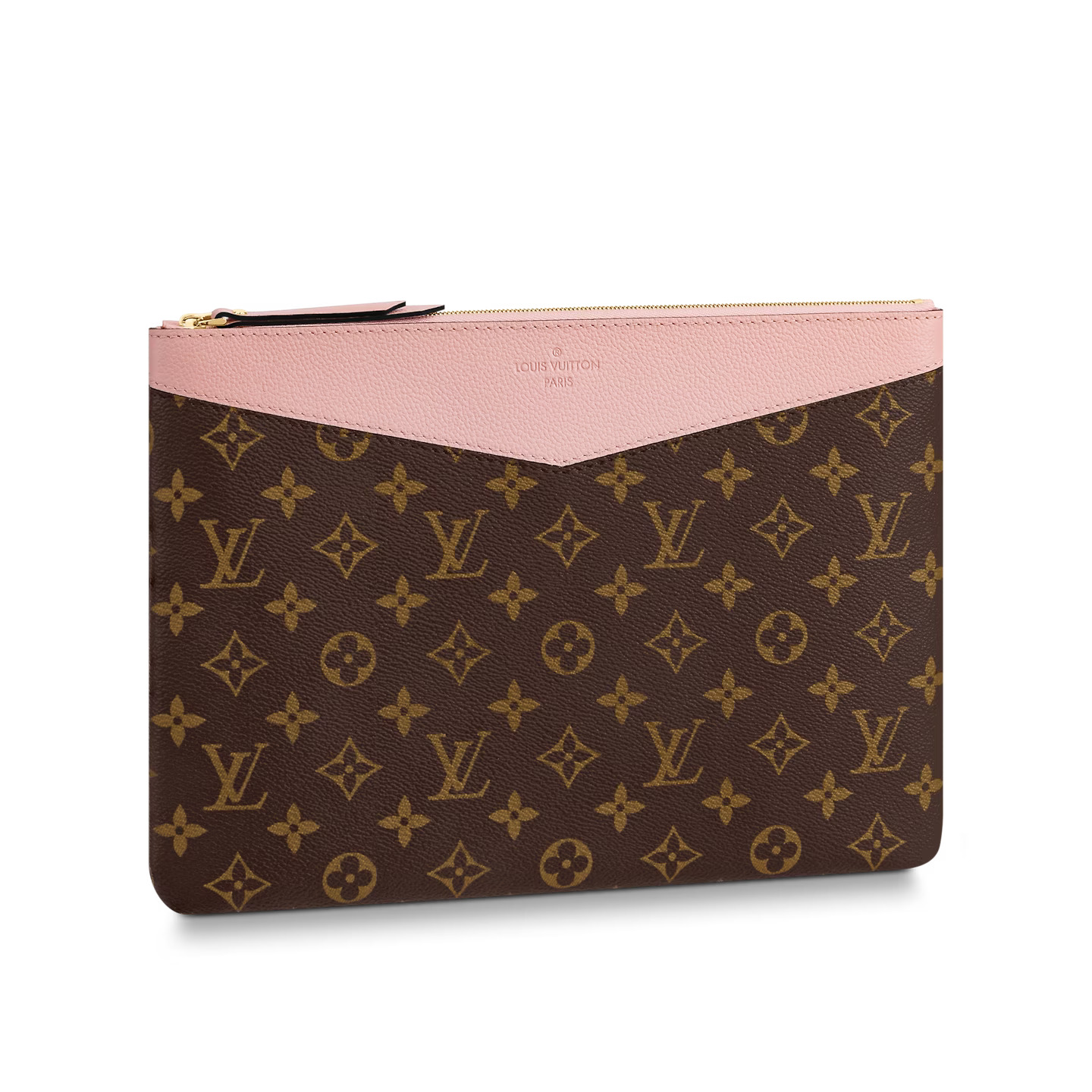 louis-vuitton-daily-pouch-monogram-small-leather-goods-M62942_PM2_Front-view.jpg Louis Vuitton Monogram Rose Poudre M62942 Daily Pouch - Image 1