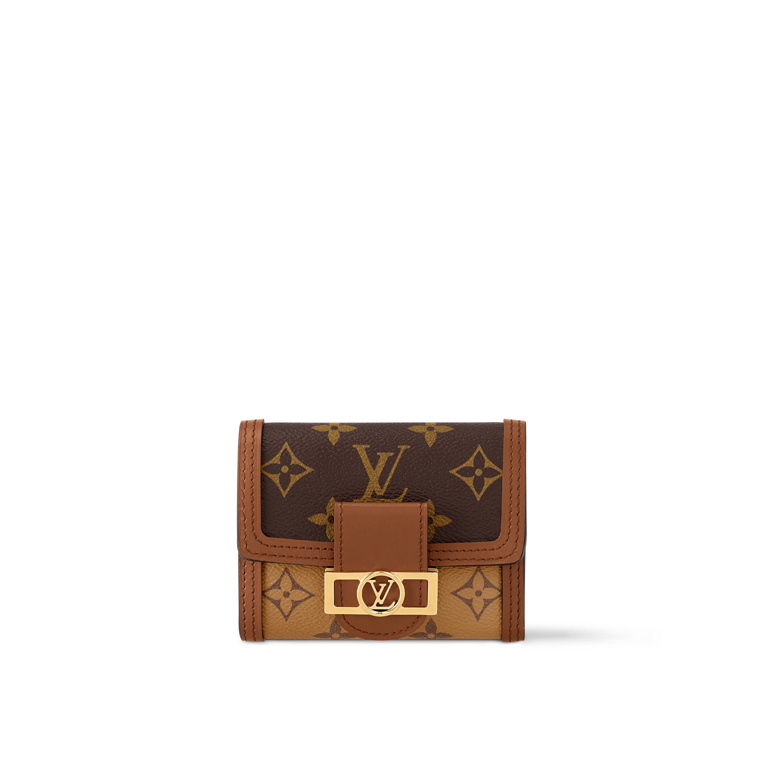 louis-vuitton-dauphine-compact-wallet-other-monogram-canvas-small-leather-goods-M68725_PM2_Front_20view.jpg Louis Vuitton M68725 Dauphine Compact Wallet - Image 1