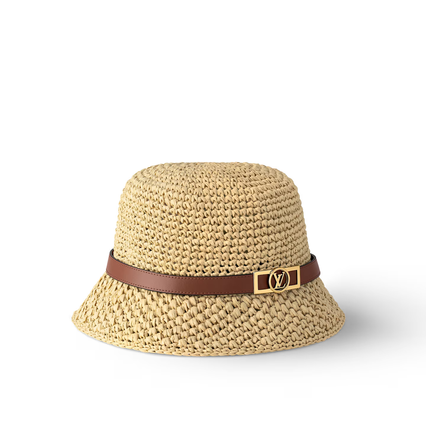 louis-vuitton-dauphine-summer-hat-M5071M_PM1_Side-view.jpg Louis Vuitton M5071M Dauphine Summer Hat - Image 1