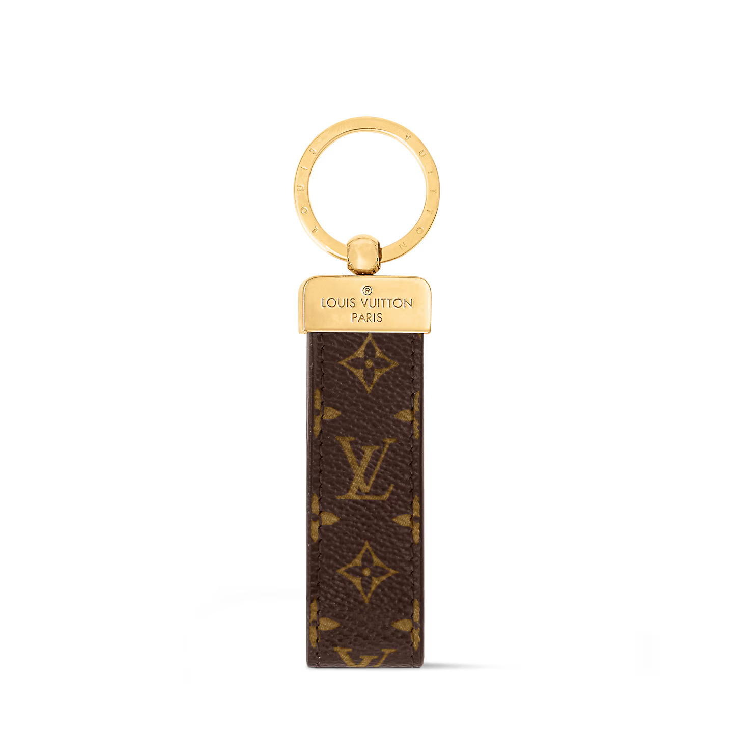 louis-vuitton-dragonne-key-holder-M65221_PM2_Front-view.jpg Louis Vuitton M65221 Dragonne Key Holder - Image 1