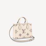 Louis Vuitton Empreinte Monogram Giant Onthego PM M45654 Creme Bois De Rose - Image 3