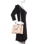 Louis Vuitton Empreinte Monogram Giant Onthego PM M45654 Creme Bois De Rose - Image 2