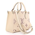 Louis Vuitton Empreinte Monogram Giant Onthego PM M45654 Creme Bois De Rose - Image 4