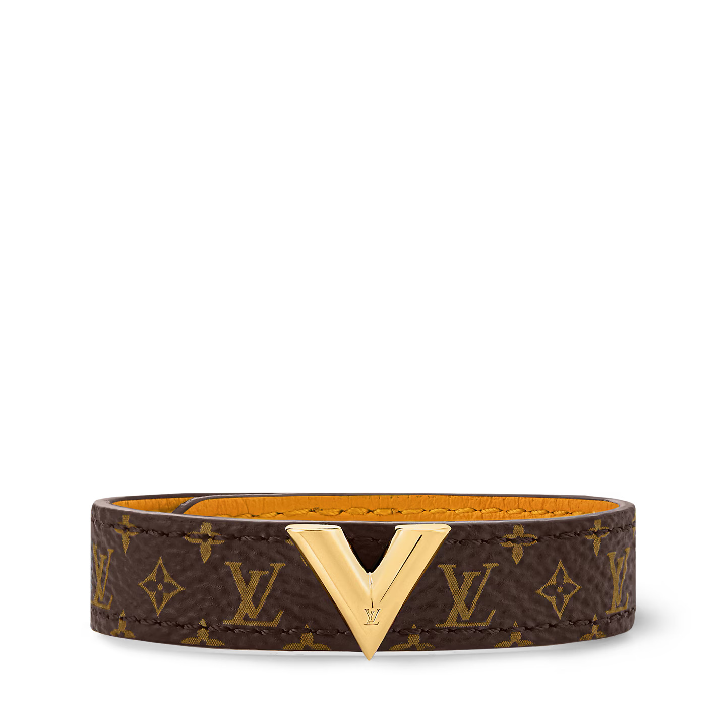 louis-vuitton-essential-v-bracelet-M6042E_PM2_Front-view.jpg Louis Vuitton M6042E Essential V Bracelet - Image 1