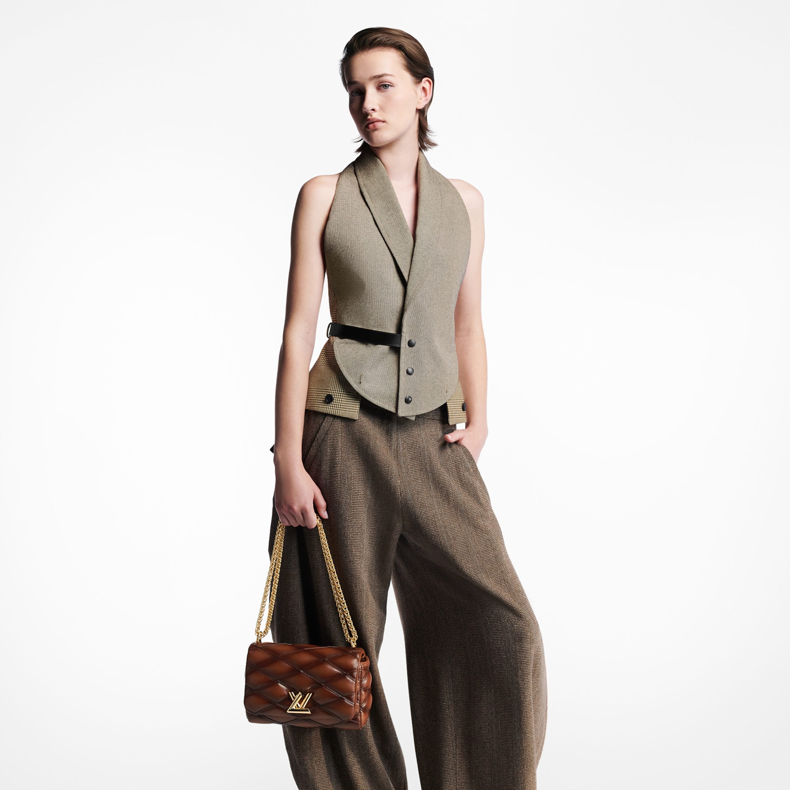 Louis Vuitton M23601 GO-14 MM Smoked Tan - Image 6