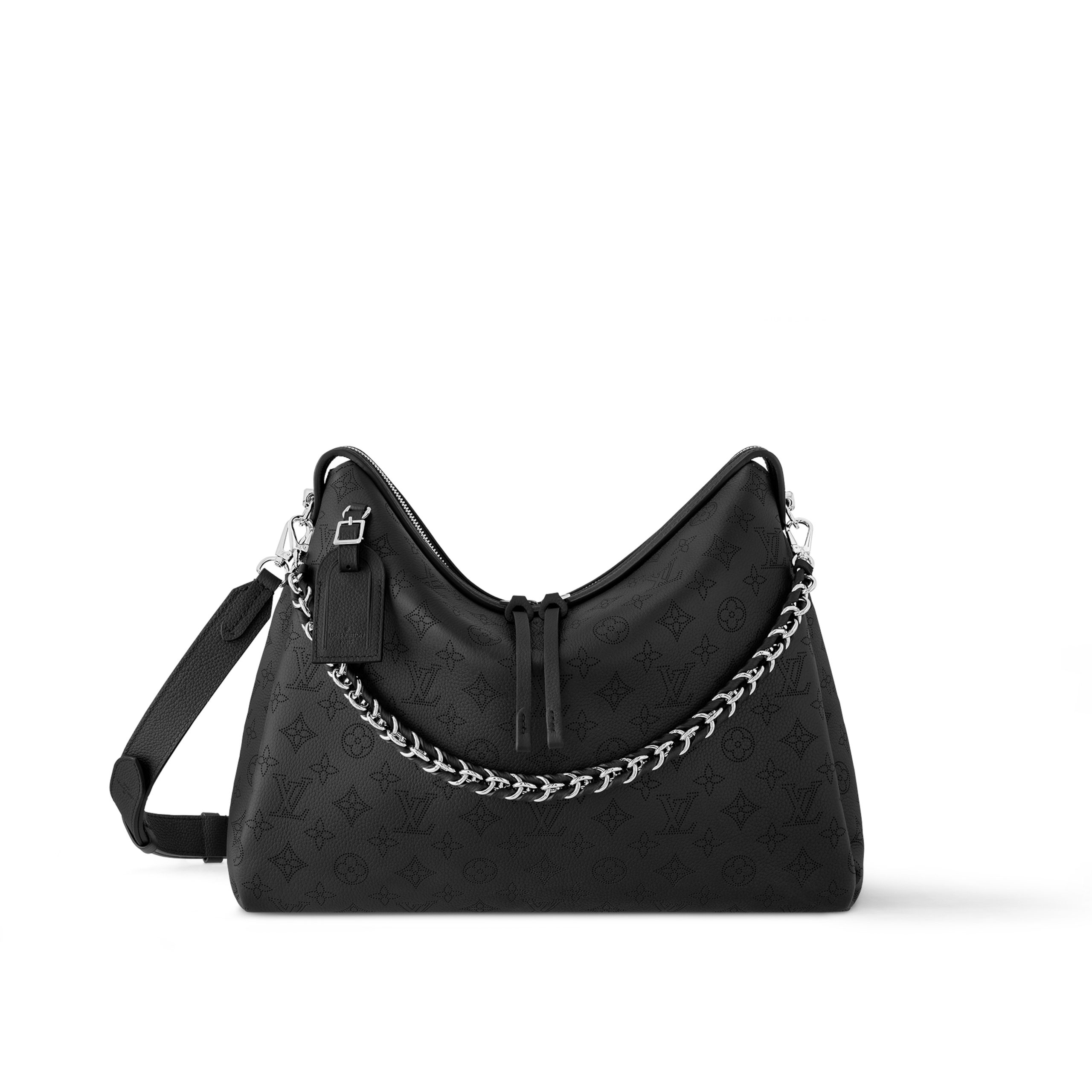 louis-vuitton-hand-it-all-mm-M24132_PM2_Front_20view.jpg Louis Vuitton M24132 Hand It All MM Black - Image 1
