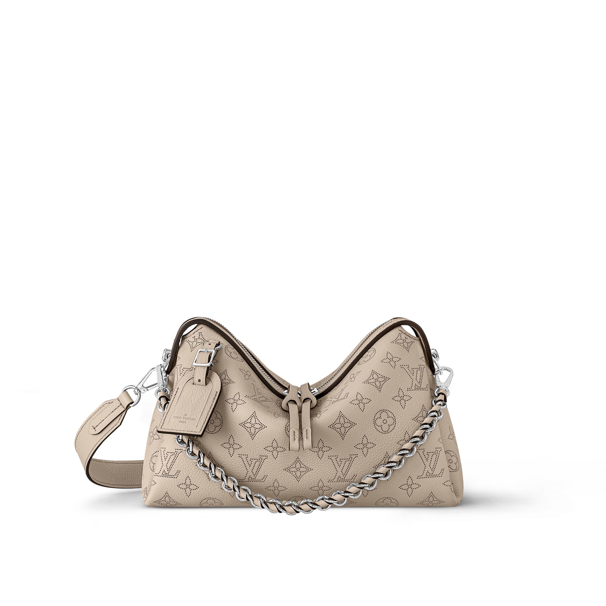 louis-vuitton-hand-it-all-pm-M24255_PM2_Front_20view.jpg Louis Vuitton M24255 Hand It All PM Galet Gray - Image 1