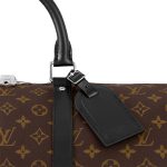 Louis Vuitton Keepall Bandouliere 55 Black M56714 - Image 8