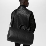 Louis Vuitton M44810 Keepall Bandoulière 50 Black - Image 2