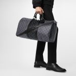Louis Vuitton M45392 Keepall Bandoulière 50 Monogram Eclipse - Image 3