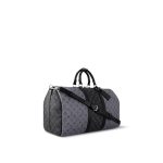 Louis Vuitton M45392 Keepall Bandoulière 50 Monogram Eclipse - Image 5