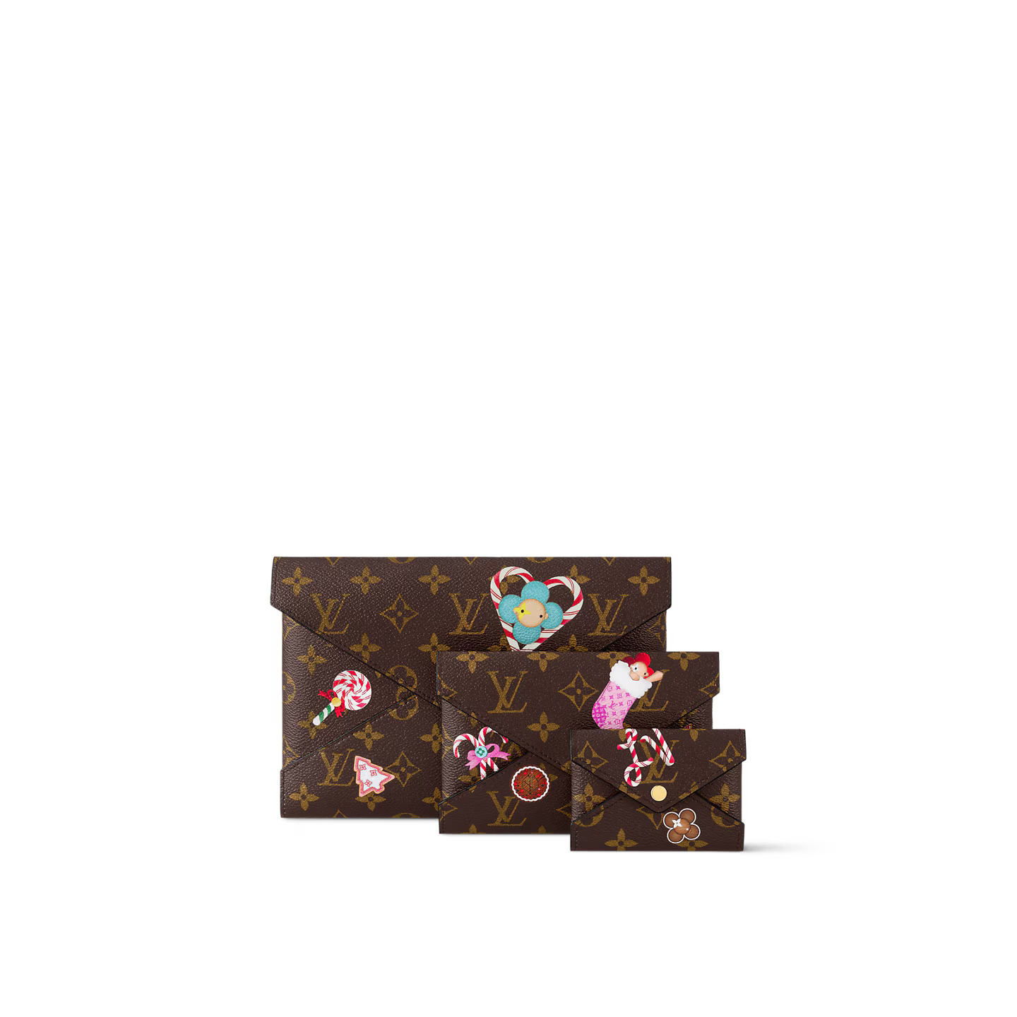 louis-vuitton-kirigami-pochette-M12203_PM2_Front-view.jpg Louis Vuitton M12203 EARLY ACCESS Kirigami Pochette Candy Red - Image 1
