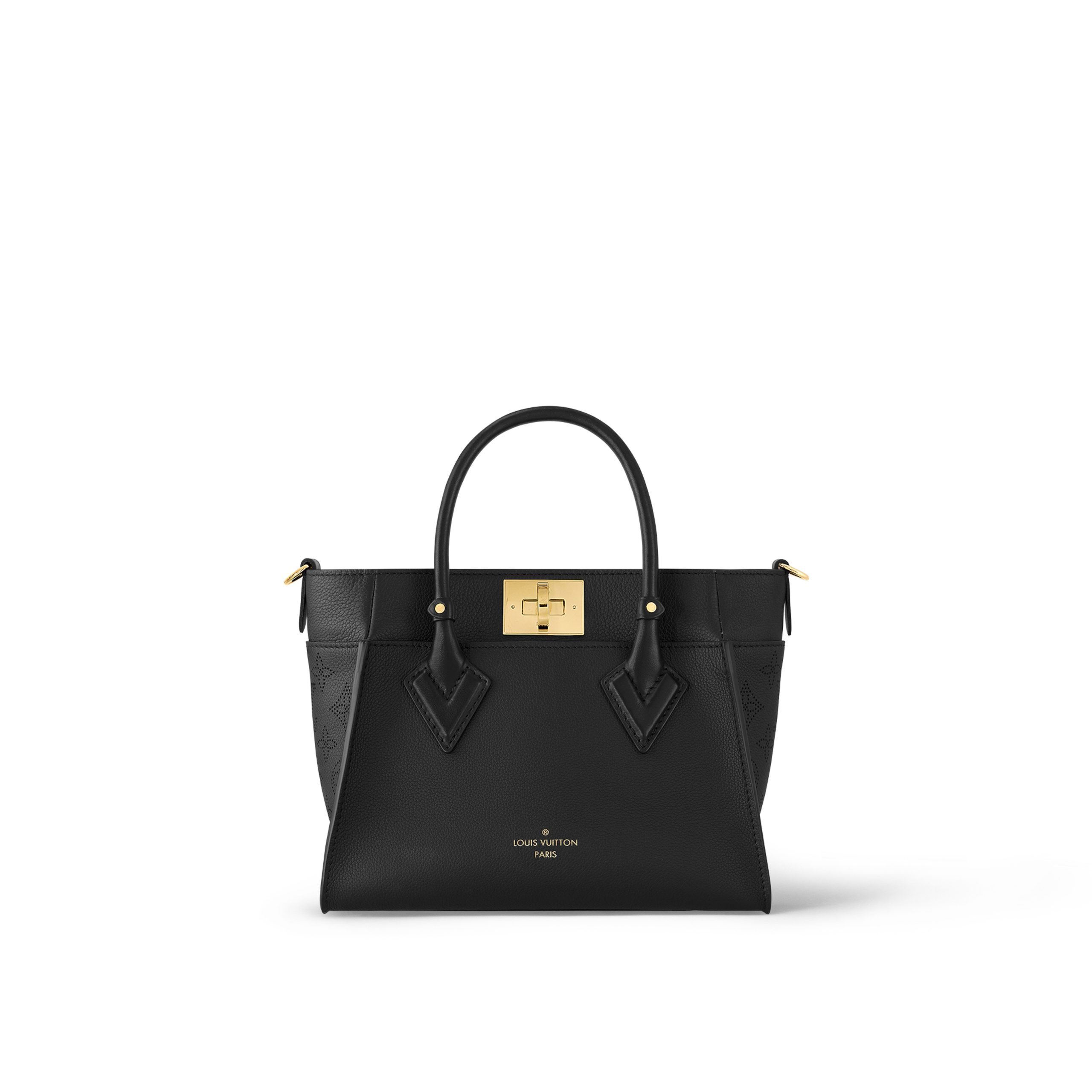 louis-vuitton-lock-go-lockme-leather-handbags-M22311_PM1_Side_20view-1.jpg Louis Vuitton M21546 On My Side PM Black - Image 1