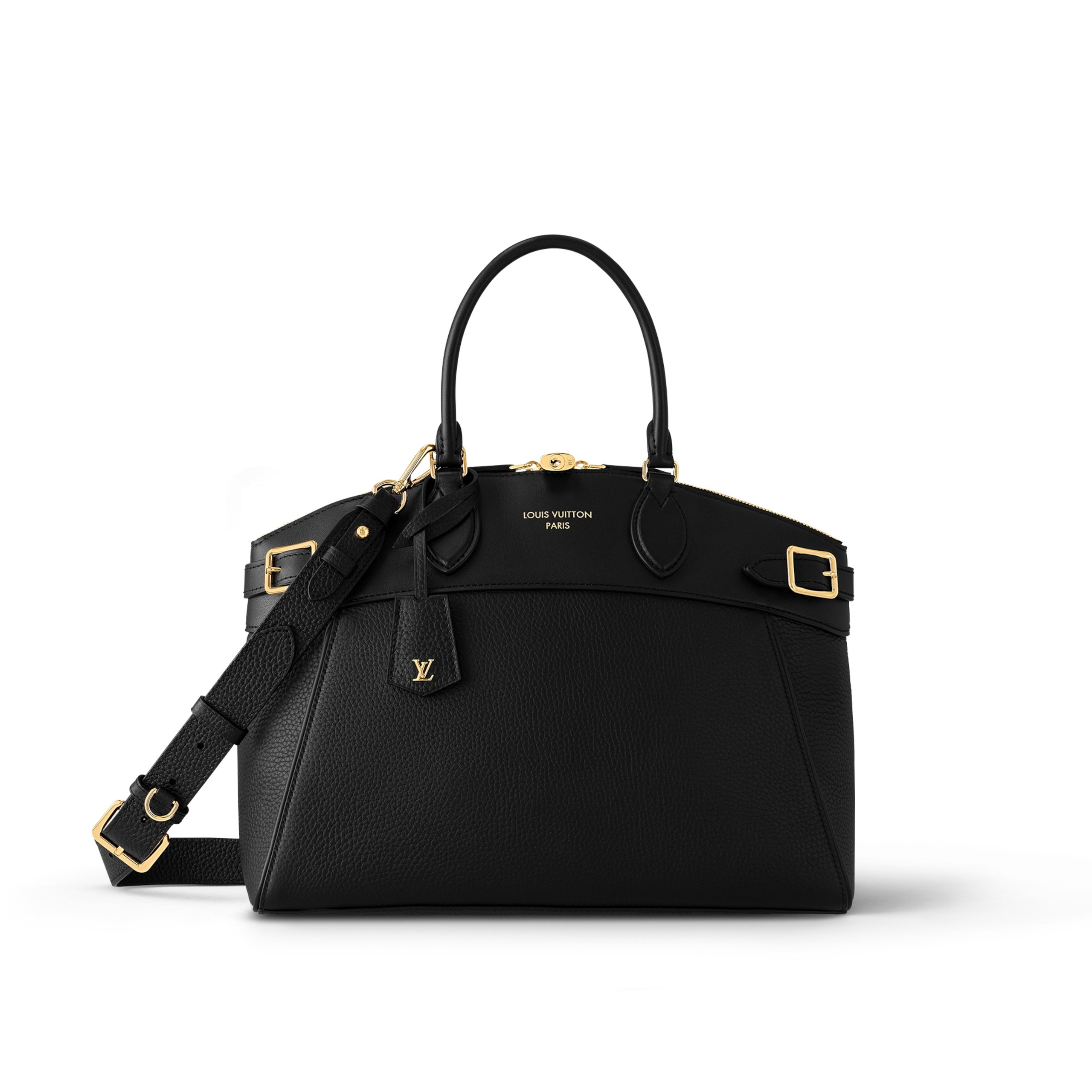louis-vuitton-lock-it-mm-high-end-leathers-handbags-M22914_PM2_Front_20view.jpg Louis Vuitton M22914 Lock It MM Black - Image 1