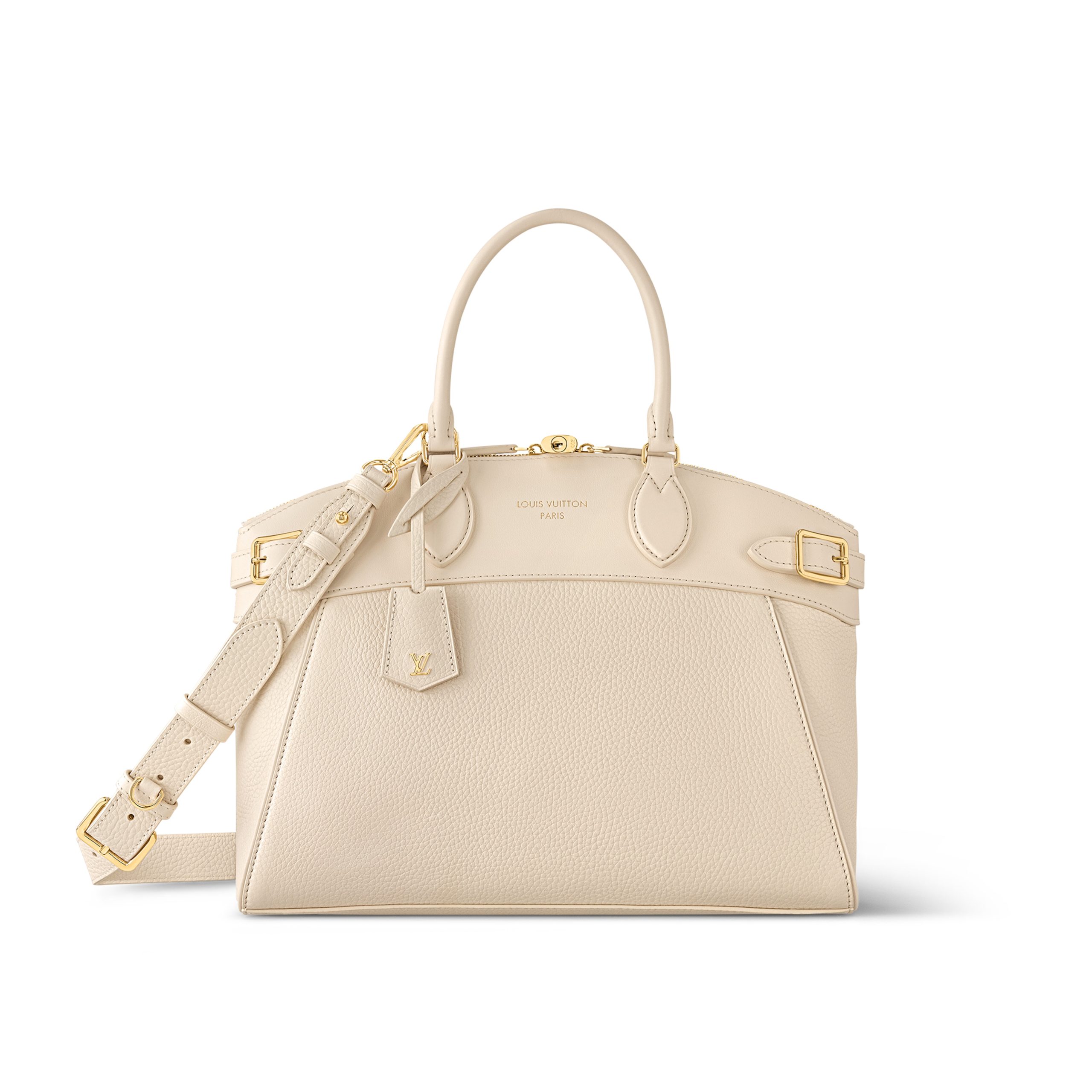 louis-vuitton-lock-it-mm-high-end-leathers-handbags-M23061_PM2_Front_20view.jpg Louis Vuitton M23061 Lock It MM Crème Beige - Image 1