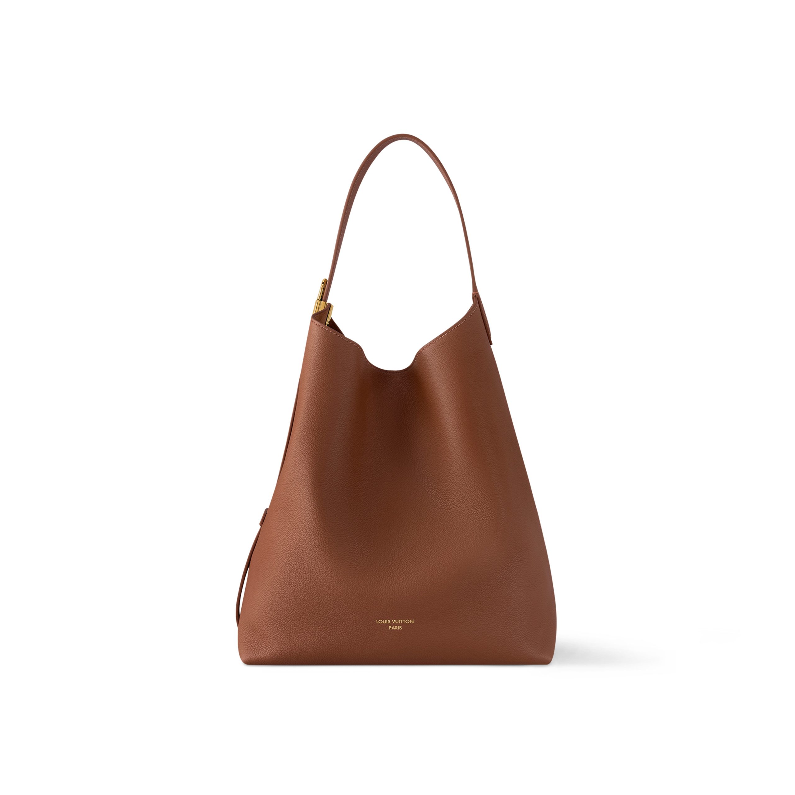 louis-vuitton-low-key-hobo-mm-M24974_PM2_Front_20view.jpg Louis Vuitton M24974 Low Key Hobo MM Cognac Brown - Image 1