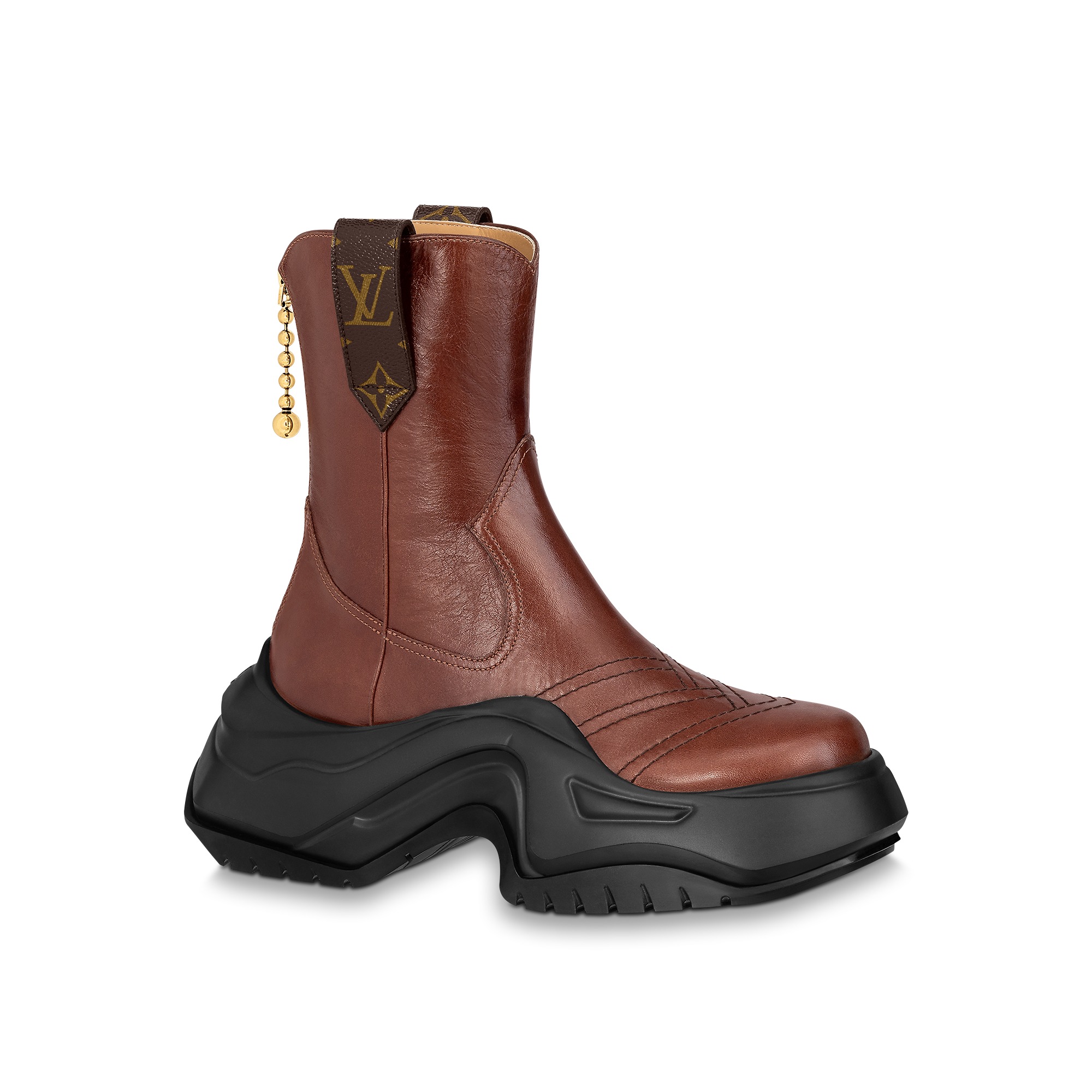 louis-vuitton-lv-archlight-2-0-platform-ankle-boot-brown-1abhsq_2.jpg Louis Vuitton LV Archlight 2.0 Platform Ankle Boot Brown 1ABHSQ - Image 1