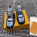 Louis Vuitton LV Archlight 2.0 Platform Sneaker Black Silver 1AB13F - Image 3