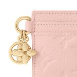 Louis Vuitton M83562 LV Charms Card Holder Opale Pink - Image 3