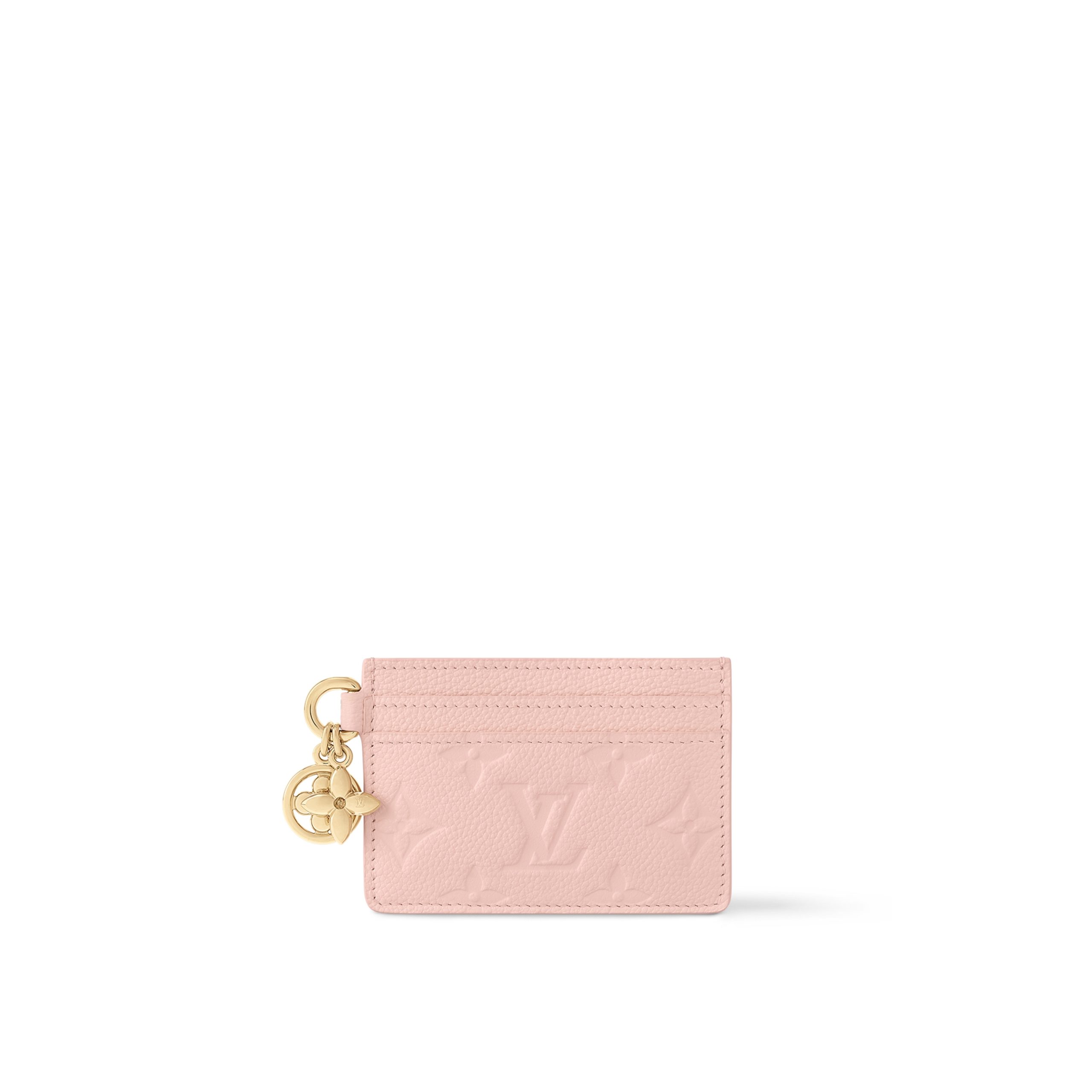 louis-vuitton-lv-charms-card-holder-M83562_PM2_Front_20view.jpg Louis Vuitton M83562 LV Charms Card Holder Opale Pink - Image 1